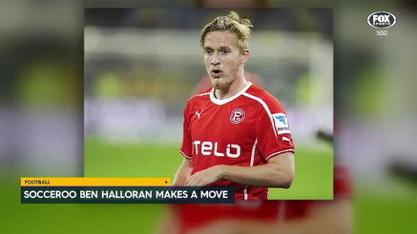 Halloran on the move in Germany