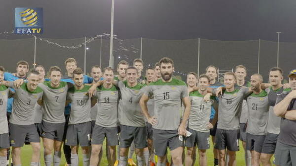 Socceroos message to Matildas