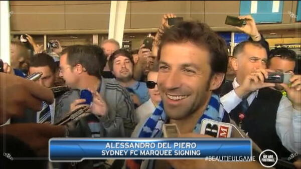 A legend arrives