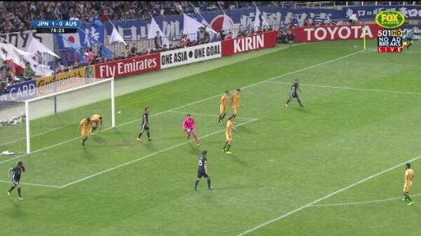 Sainsbury's epic goal-line stop