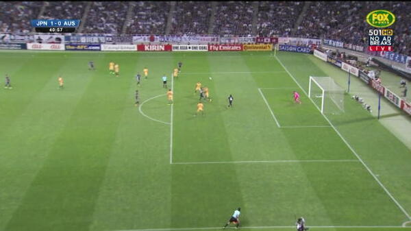 Japan open the scoring