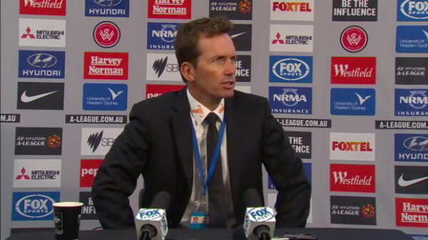 Brisbane Roar press conference