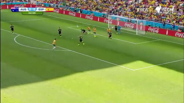 Socceroos succumb to Spain's stars 