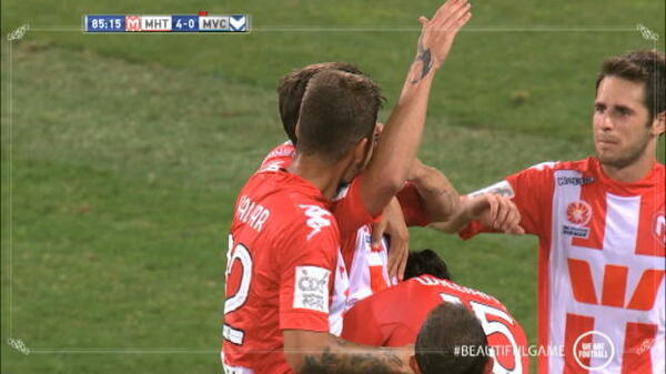 Kewell's strike against Victory