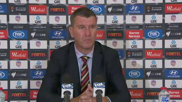 Newcastle Jets press conference