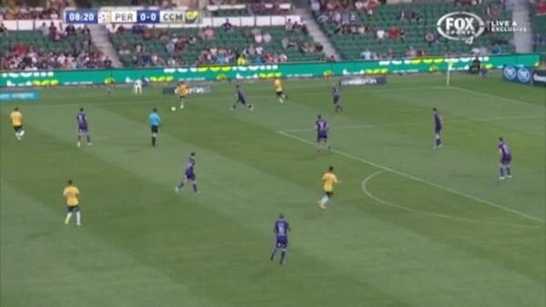 Glory v Mariners first half highlights