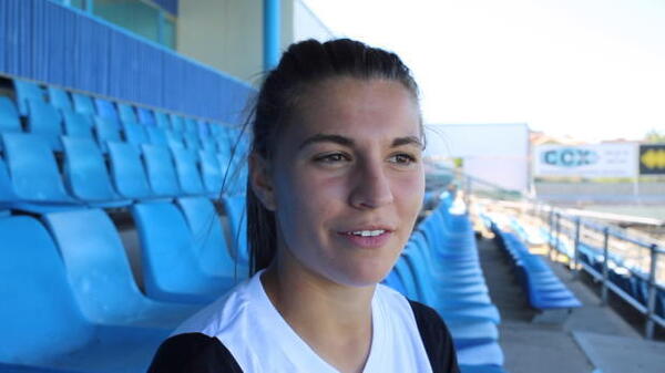 From backyard football to Westfield Matildas star