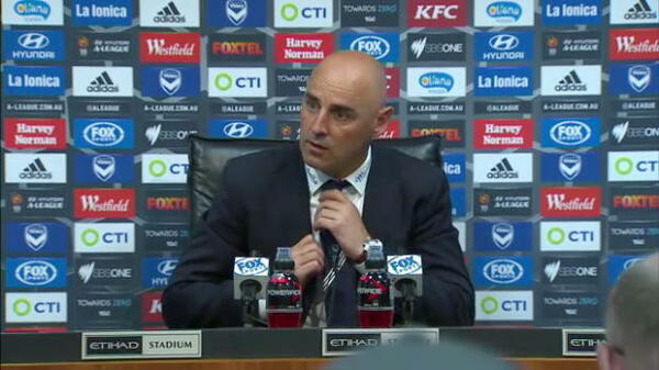 Melbourne Victory press conference
