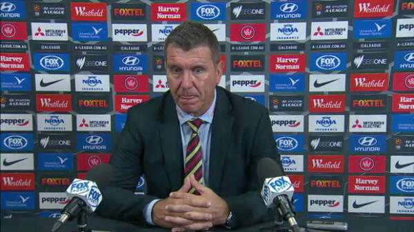 Newcastle Jets press conference