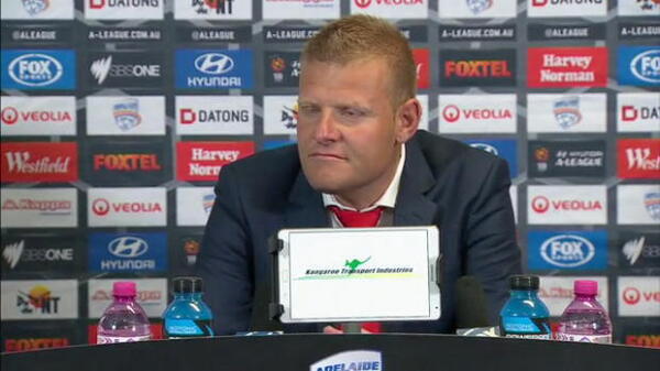 Adelaide United press conference