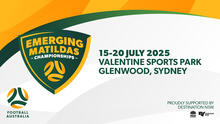 Emerging Matildas Venue Date details
