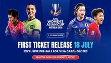 AFC Women’s Asian Cup Australia 2026™ ticketing announcement banner